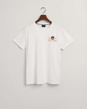 Load image into Gallery viewer, Gant Archive Shield Embroidery T Shirt

