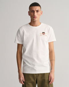Gant Archive Shield Embroidery T Shirt