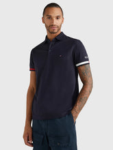 Load image into Gallery viewer, Tommy Hilfiger Flag Cuff Slim Polo

