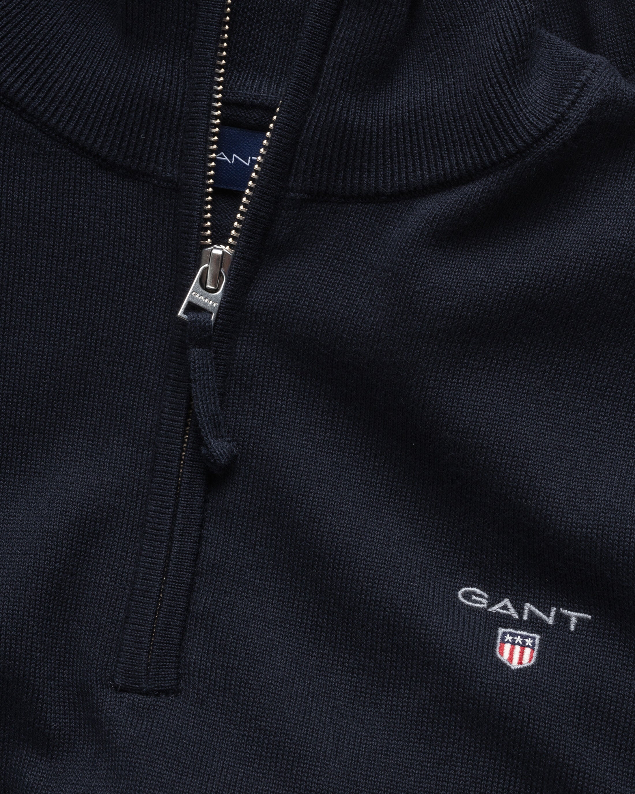 Gant Classic Cotton Half Zip Sweater