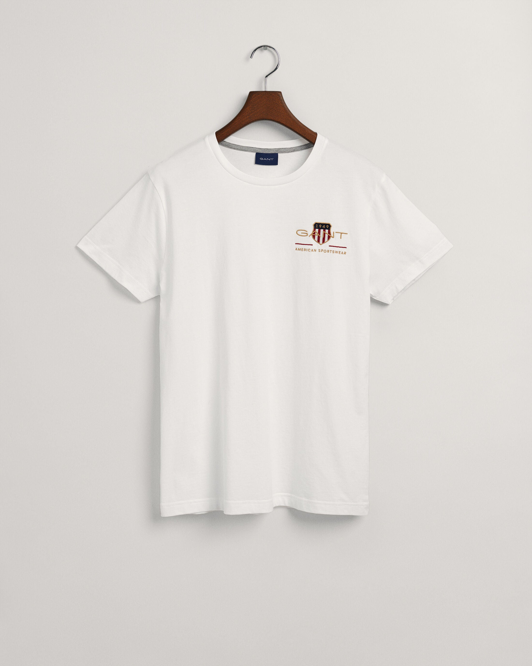 Gant Archive Shield Embroidery T Shirt