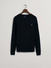 Load image into Gallery viewer, Gant Cotton Cable Crew Neck Sweater
