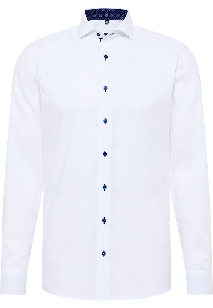 Eterna Slim Fit Shirt White 8100/00