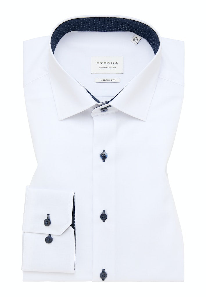 Eterna Modern Fit Shirt White 8100/00