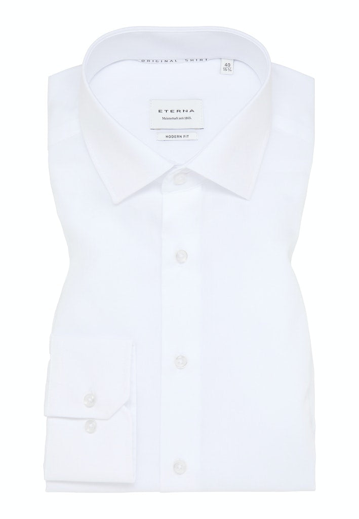 Eterna Modern Fit Shirt White 1100/00