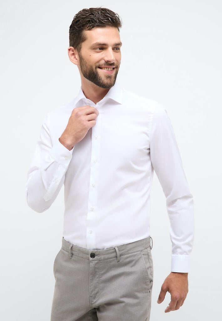 Eterna Slim Fit Shirt White 1100/00