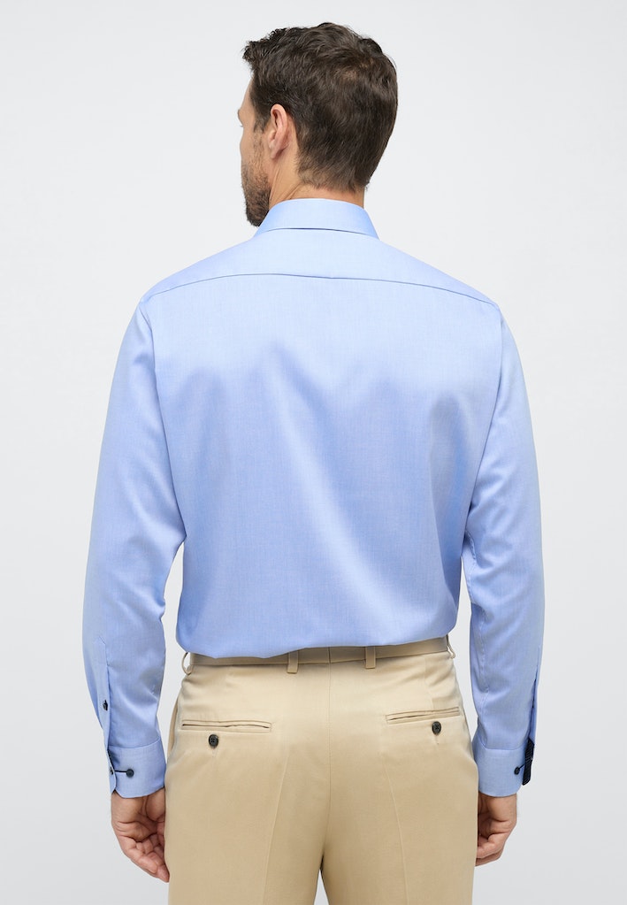 Eterna Modern Fit Shirt Blue 8100/12
