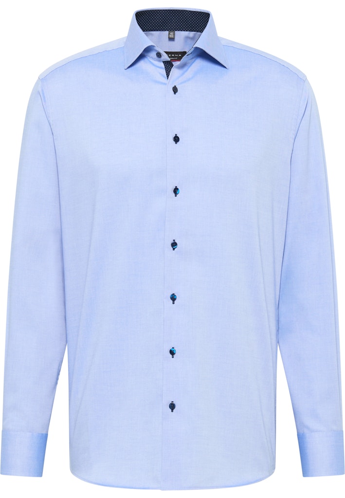 Eterna Modern Fit Shirt Blue 8100/12