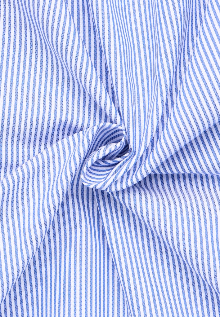 Eterna Modern Fit Shirt Blue Stripe 8992/16