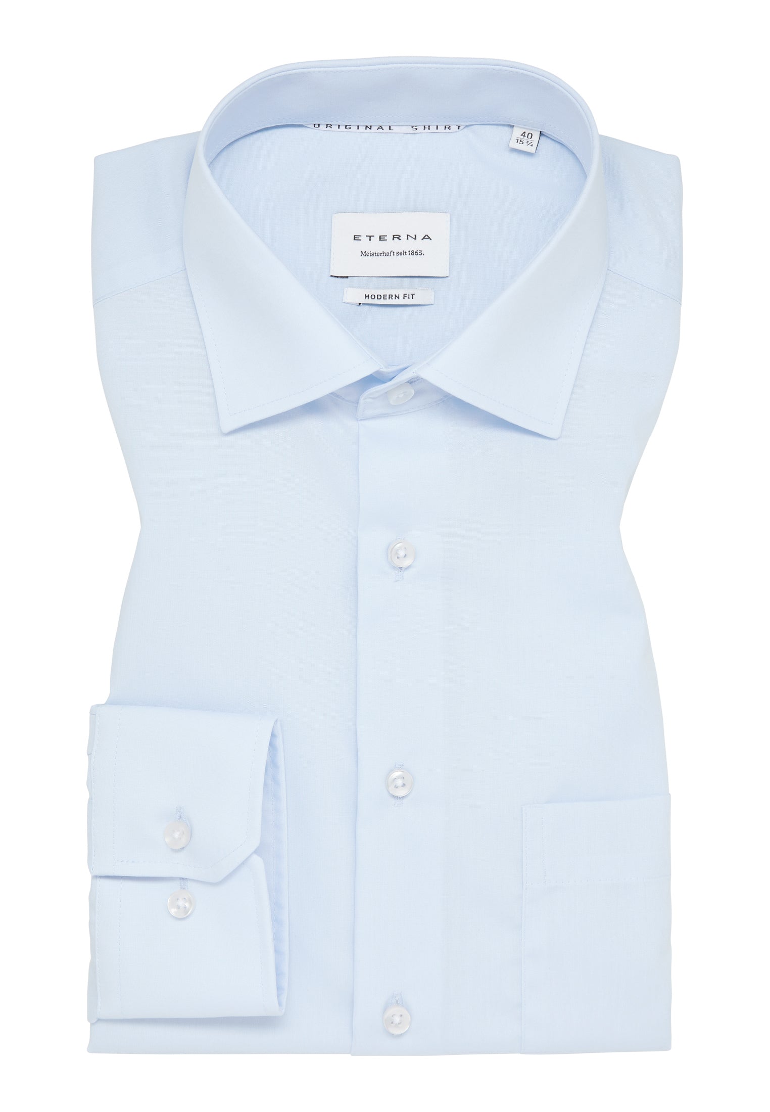 Eterna Modern Fit Shirt Blue 1100/10