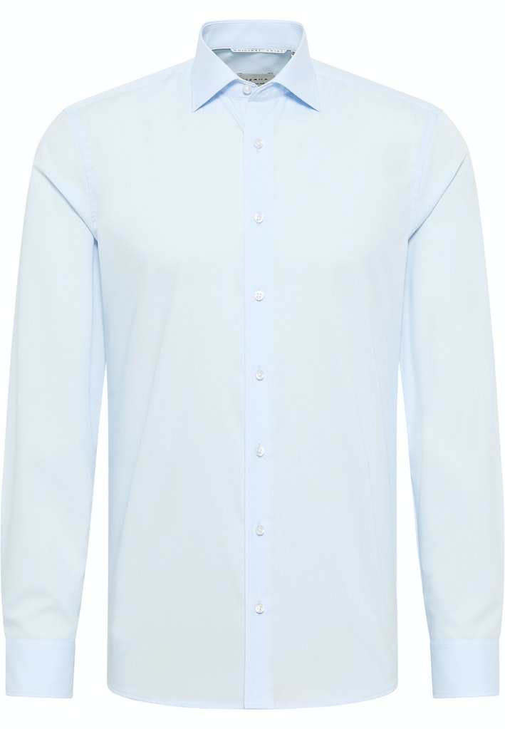 Eterna Slim Fit Shirt Blue 1100/10