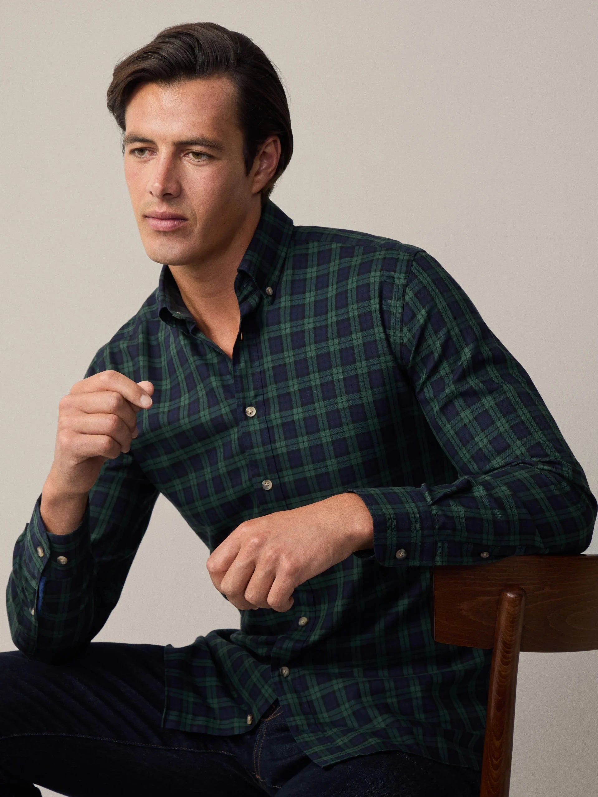Hackett Blackwatch Flannel Shirt
