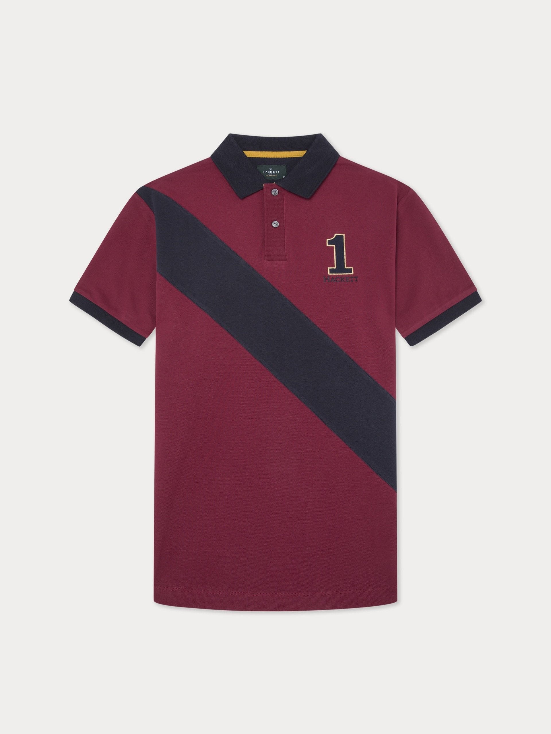 Hackett Number Sash Polo Shirt