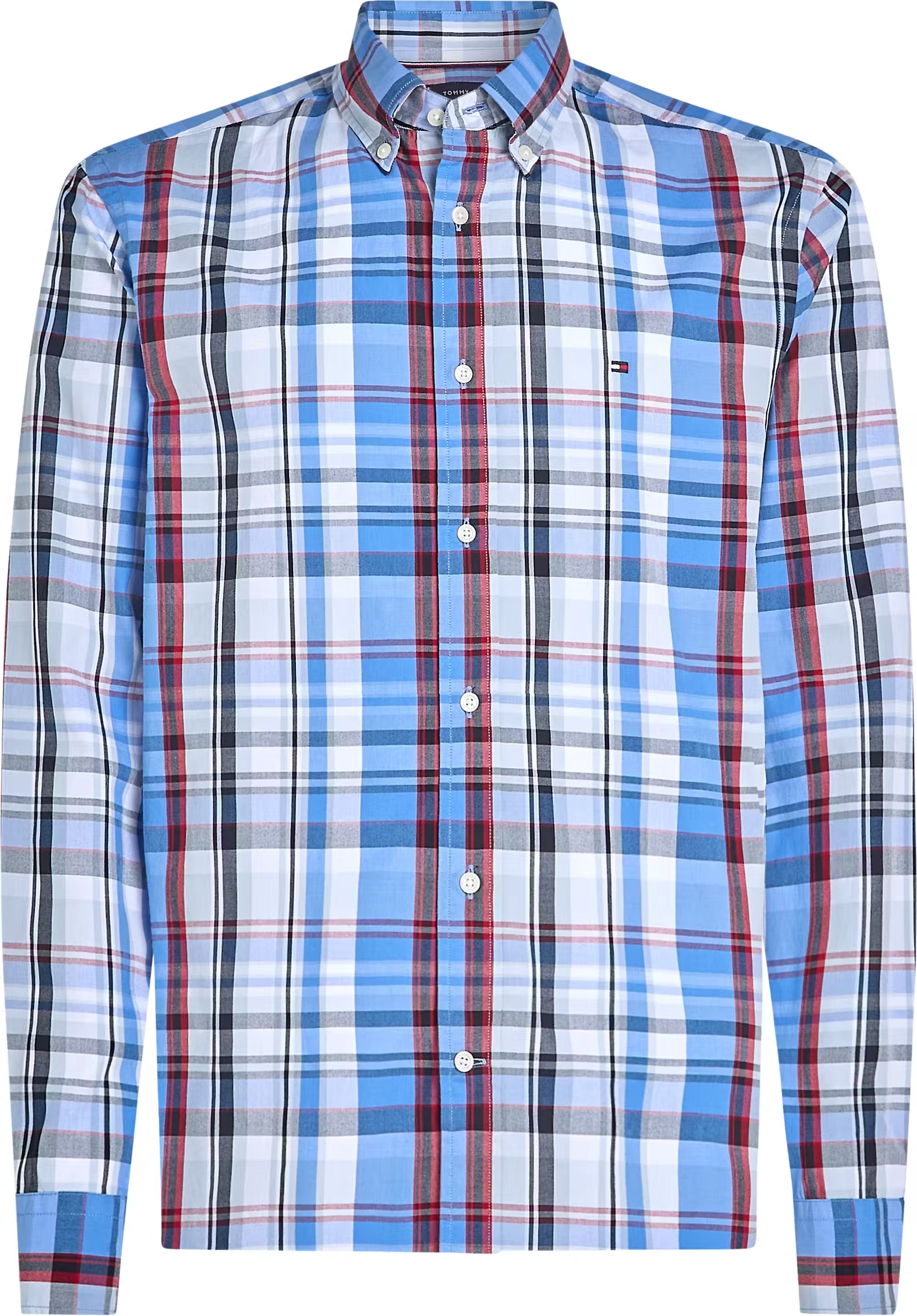 Tommy Hilfiger Flex Poplin Heritage Check Shirt