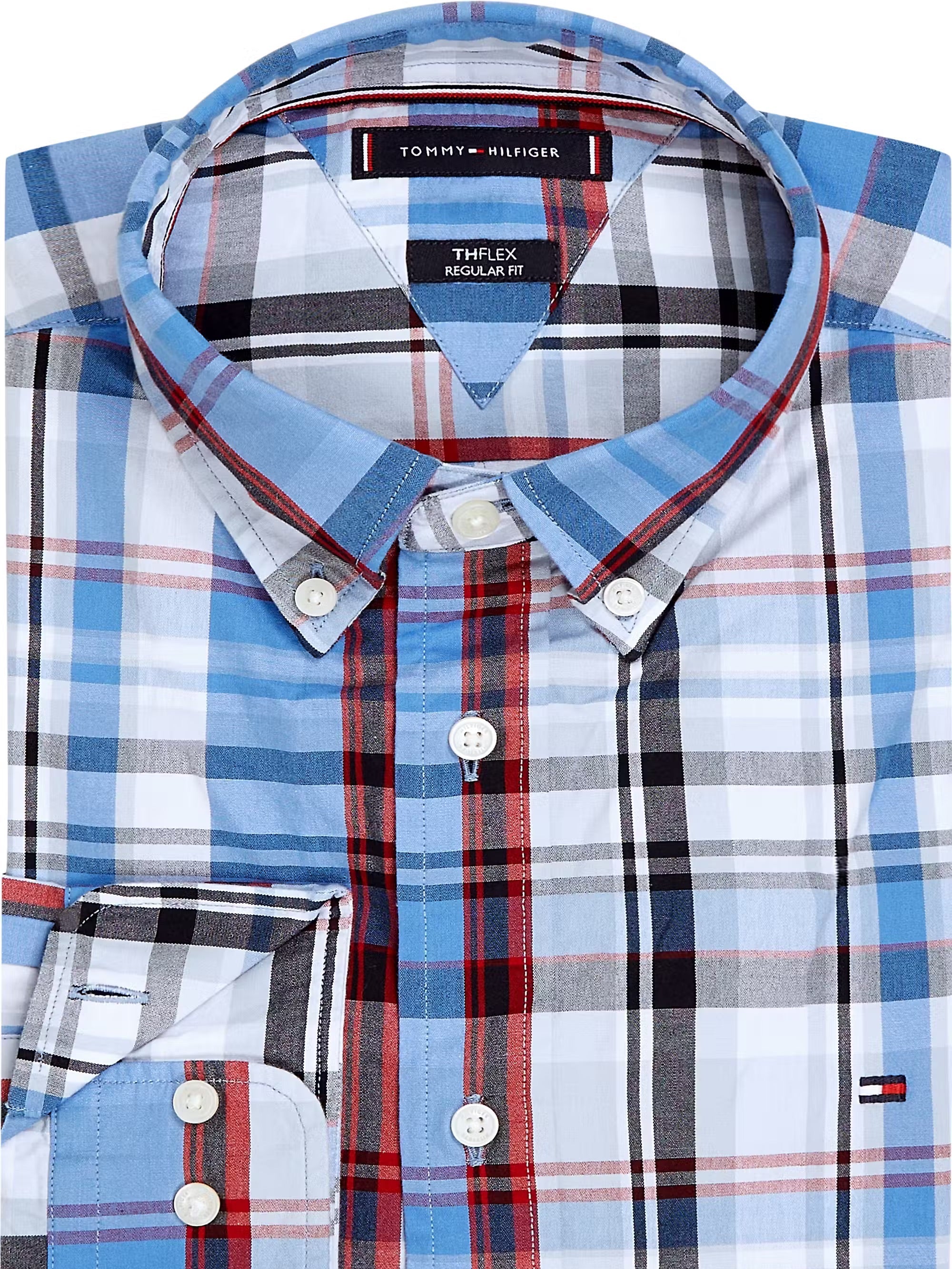Tommy Hilfiger Flex Poplin Heritage Check Shirt