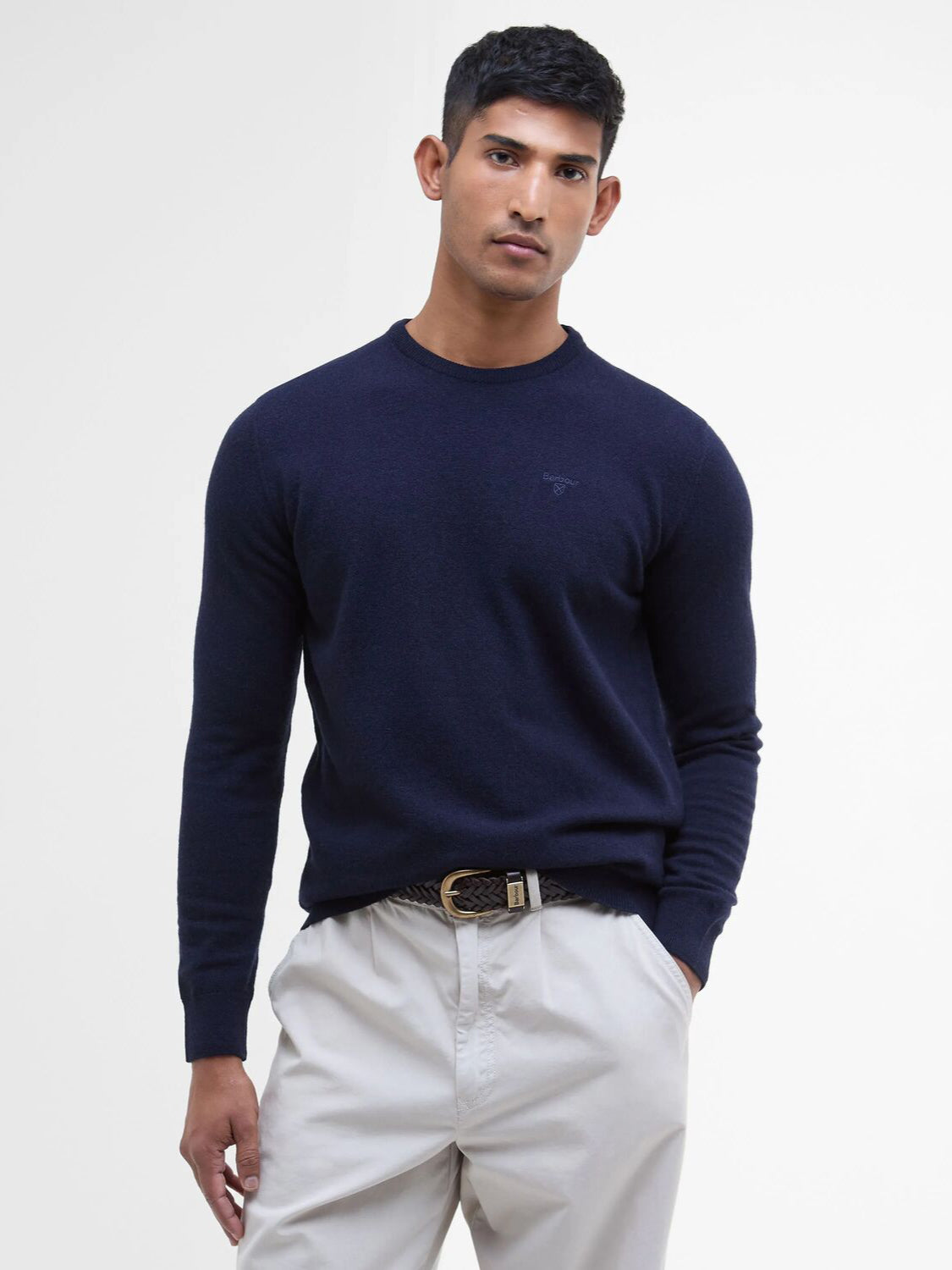 Barbour Essential Lambswool Crew Neck