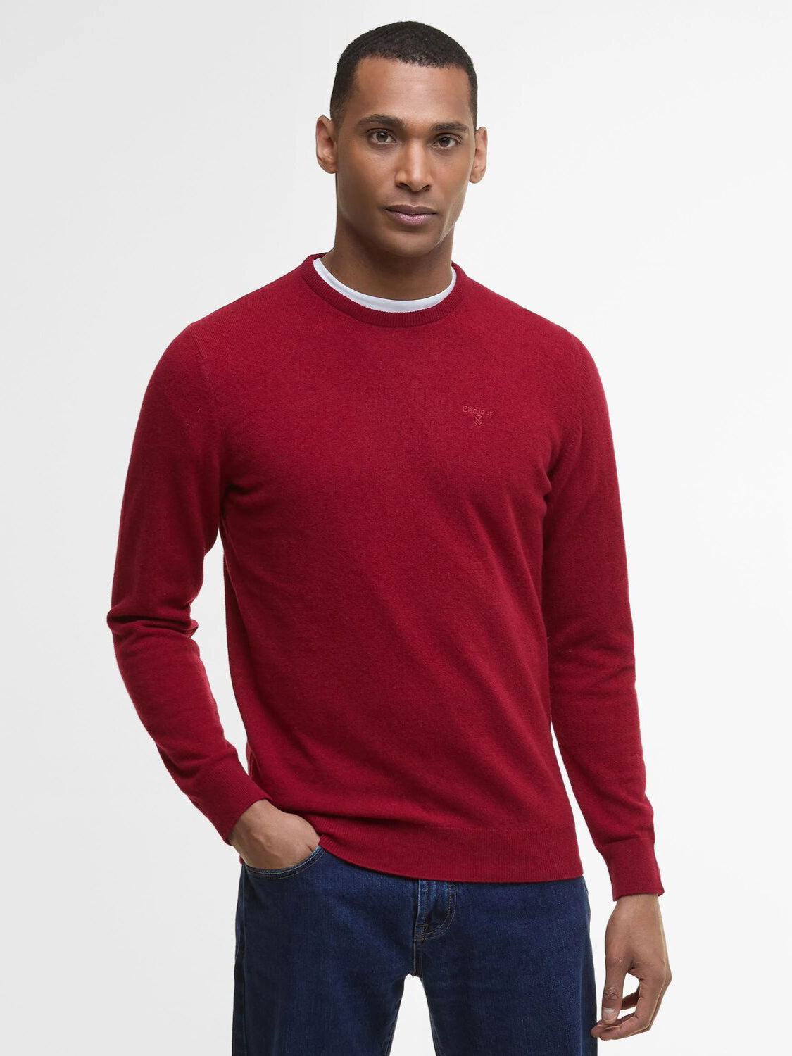 Barbour Essential Lambswool Crew Neck