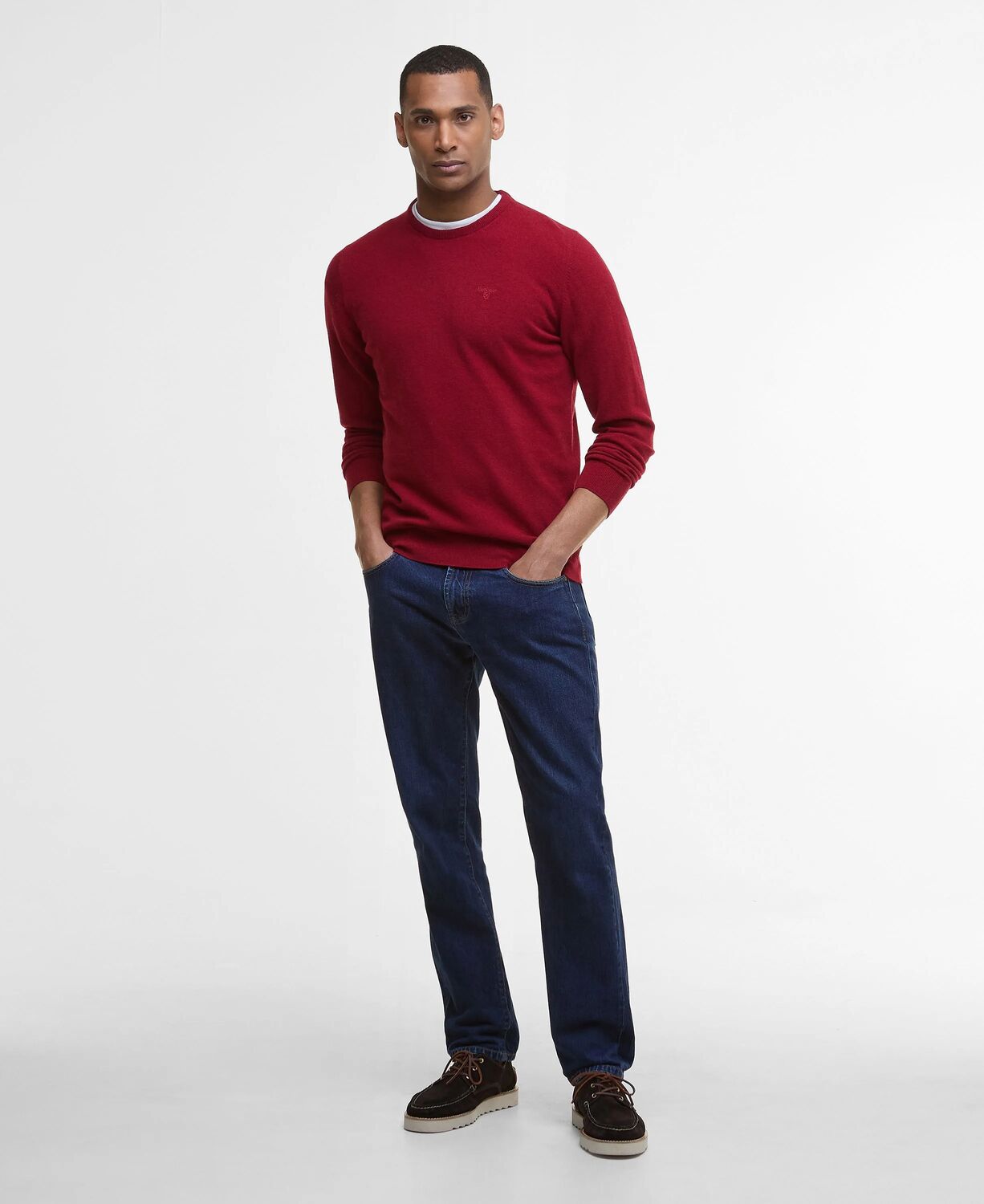 Barbour Essential Lambswool Crew Neck