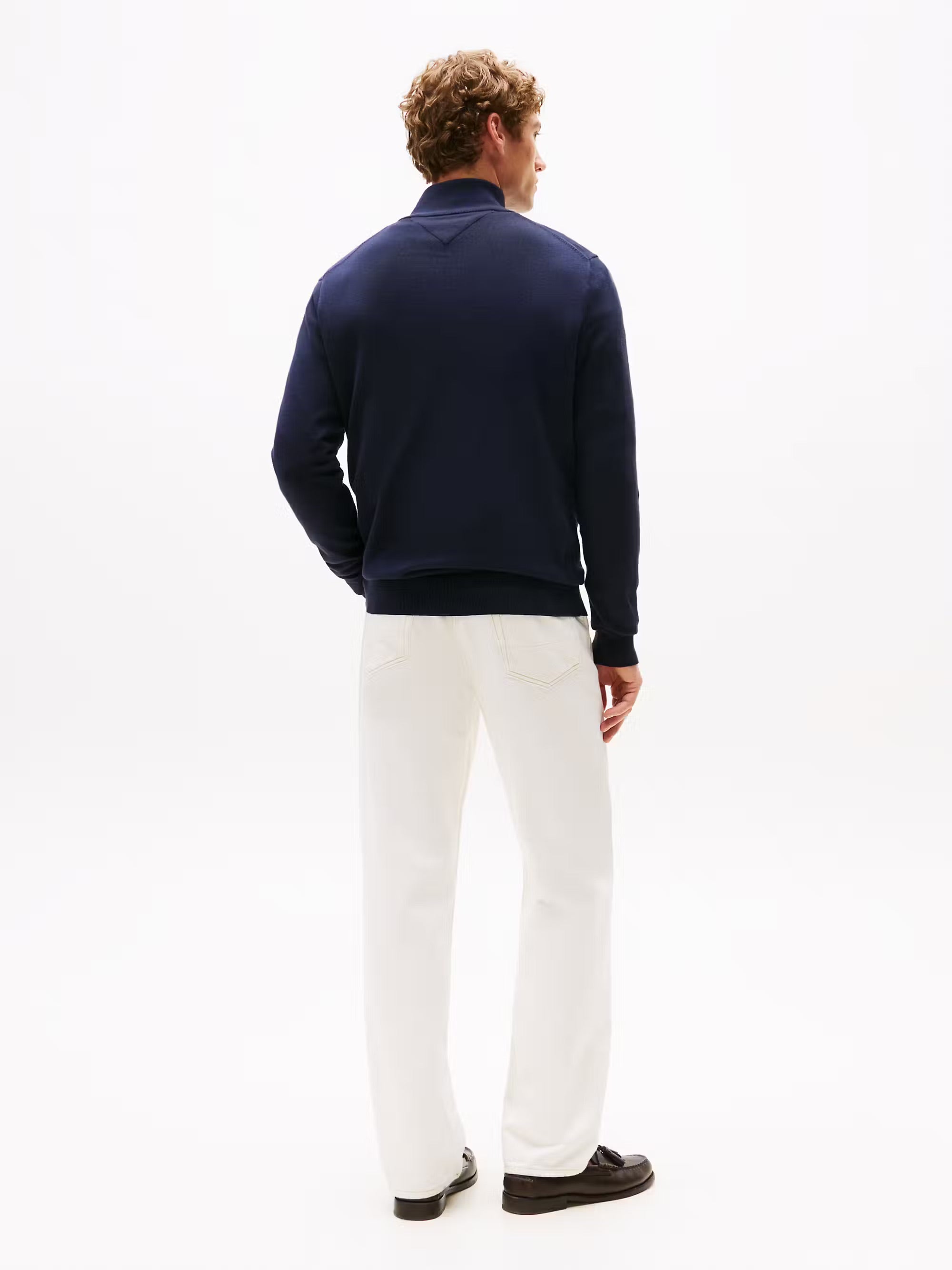 Tommy Hilfiger Essential Cotton Half-Zip Jumper