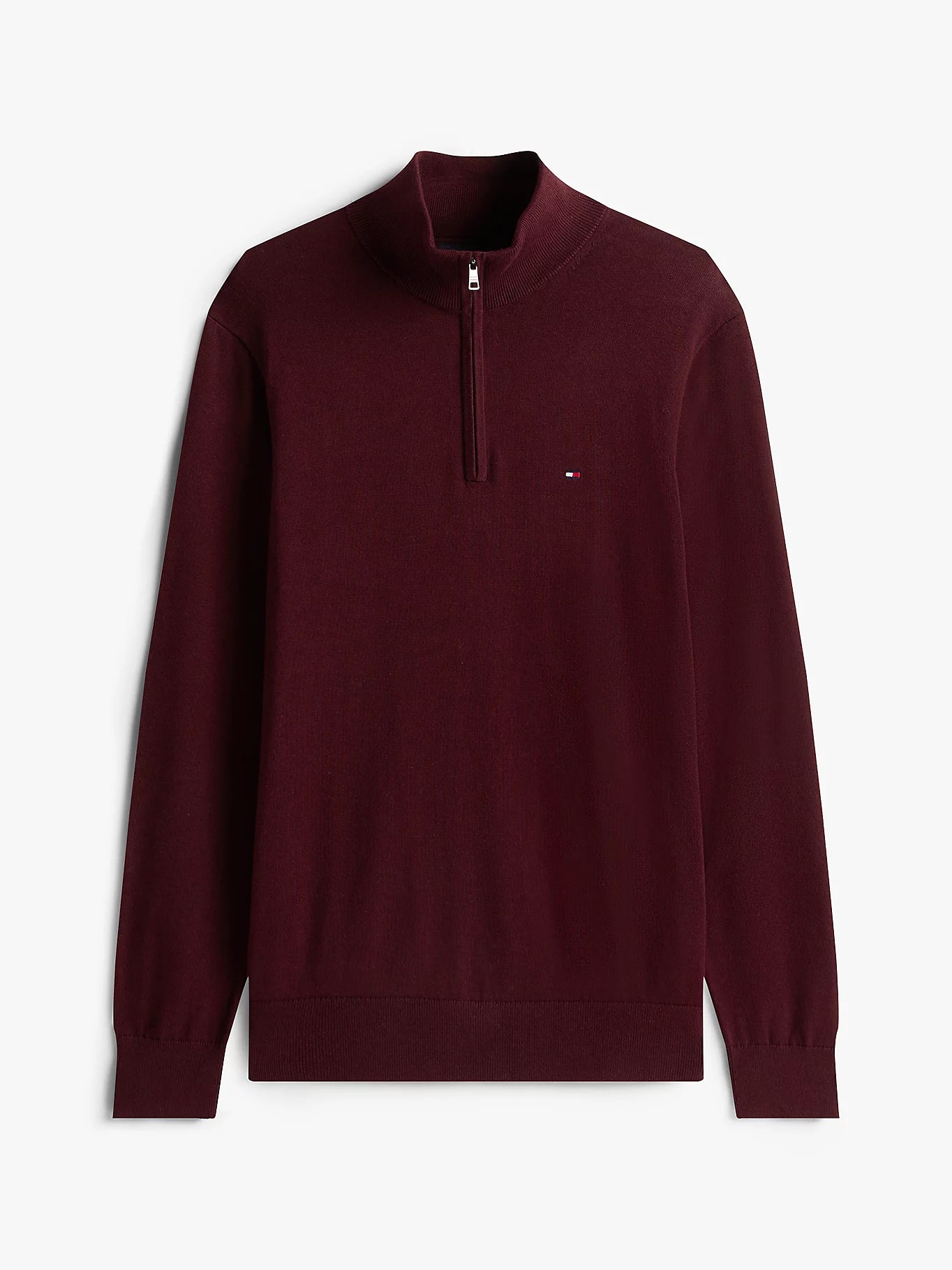 Tommy Hilfiger Essential Cotton Half-Zip Jumper