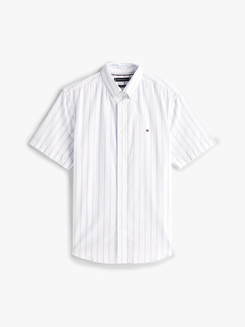 Tommy Hilfiger Flex Poplin Stripe S/S Shirt