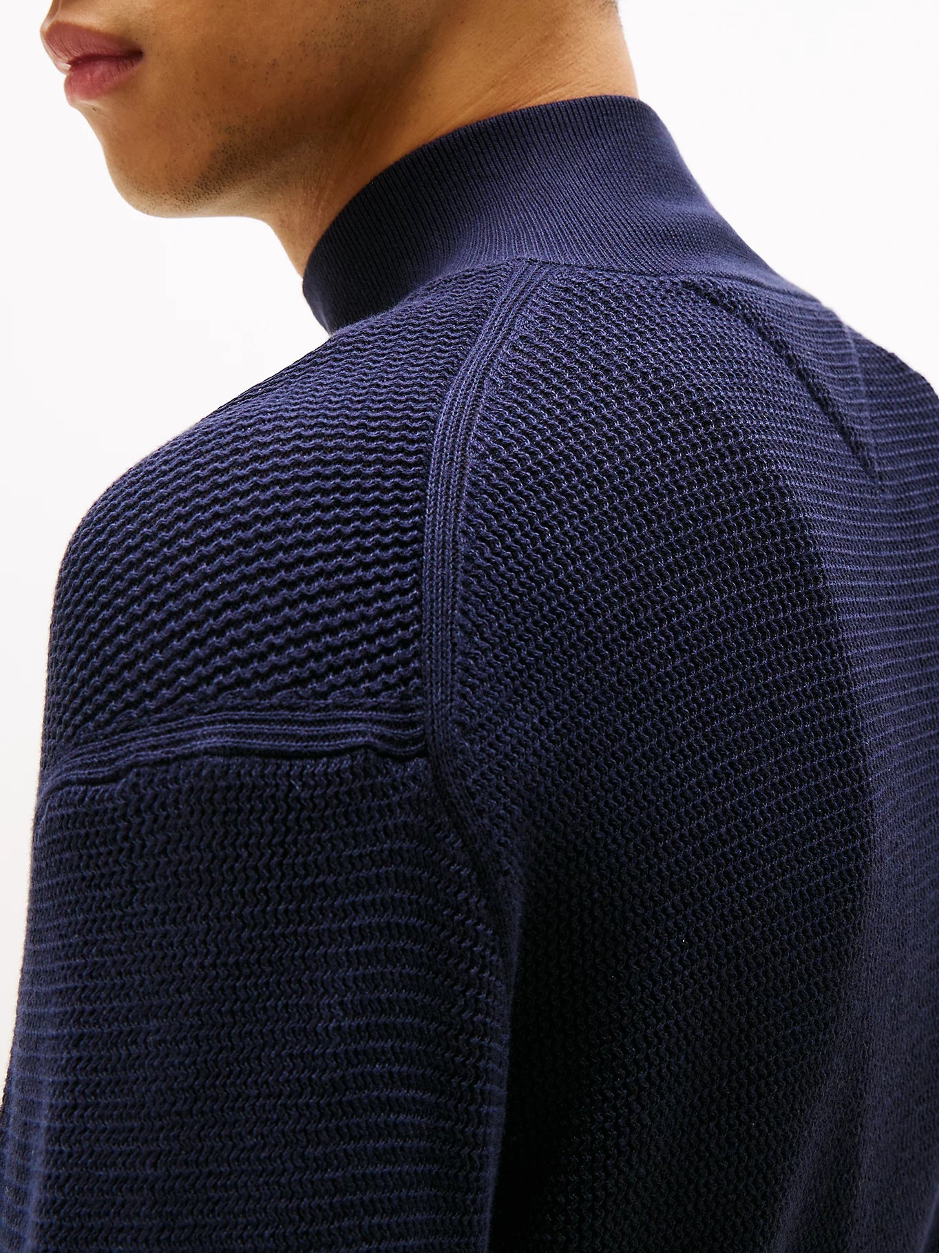 Tommy Hilfiger Racking Structure 1/4 Zip