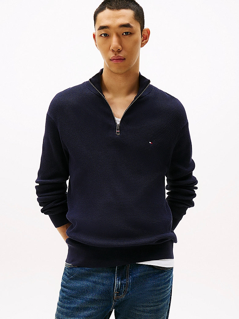 Tommy Hilfiger Racking Structure 1/4 Zip