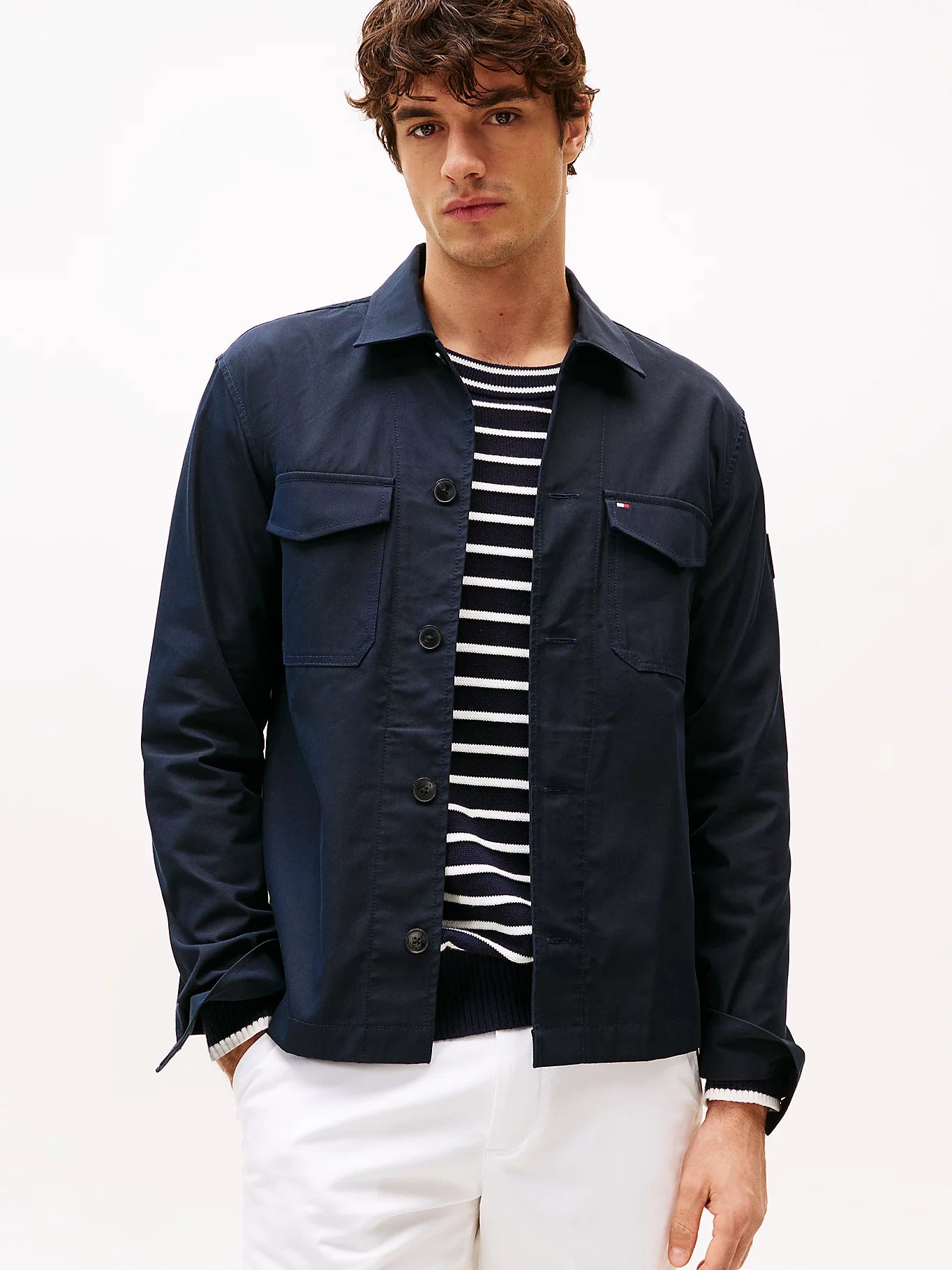 Tommy Hilfiger Regular Button Thru Jacket