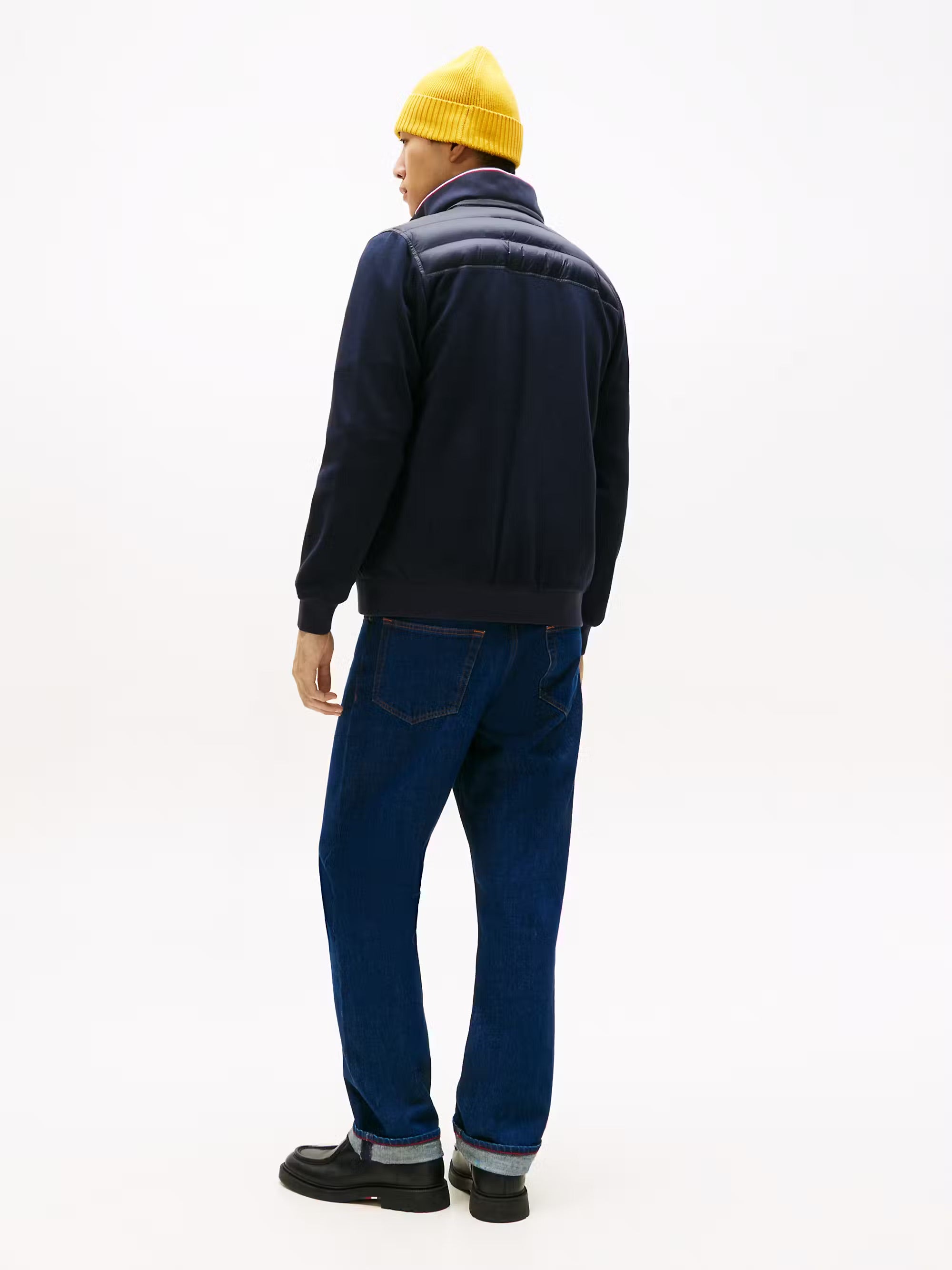 Tommy Hilfiger Mix Media Zip-Thru Jumper