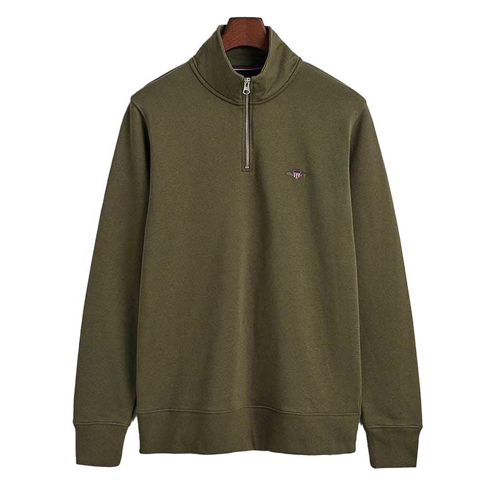 Gant Reg Shield Half Zip Sweatshirt