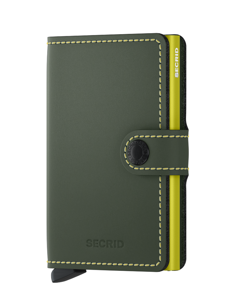 Secrid Mini Wallet Matte Leather
