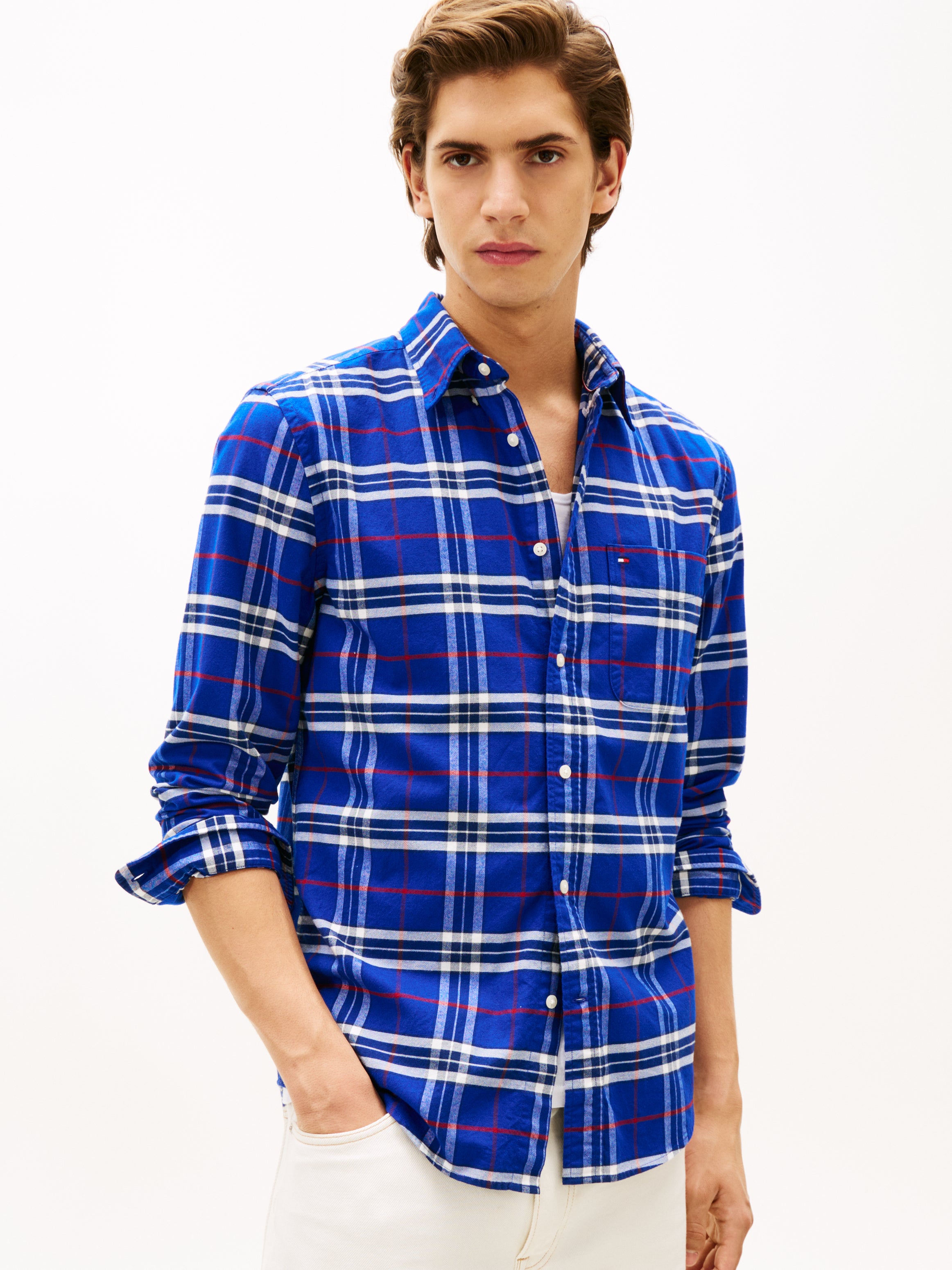 Tommy Hilfiger Brushed Oxford Check Shirt