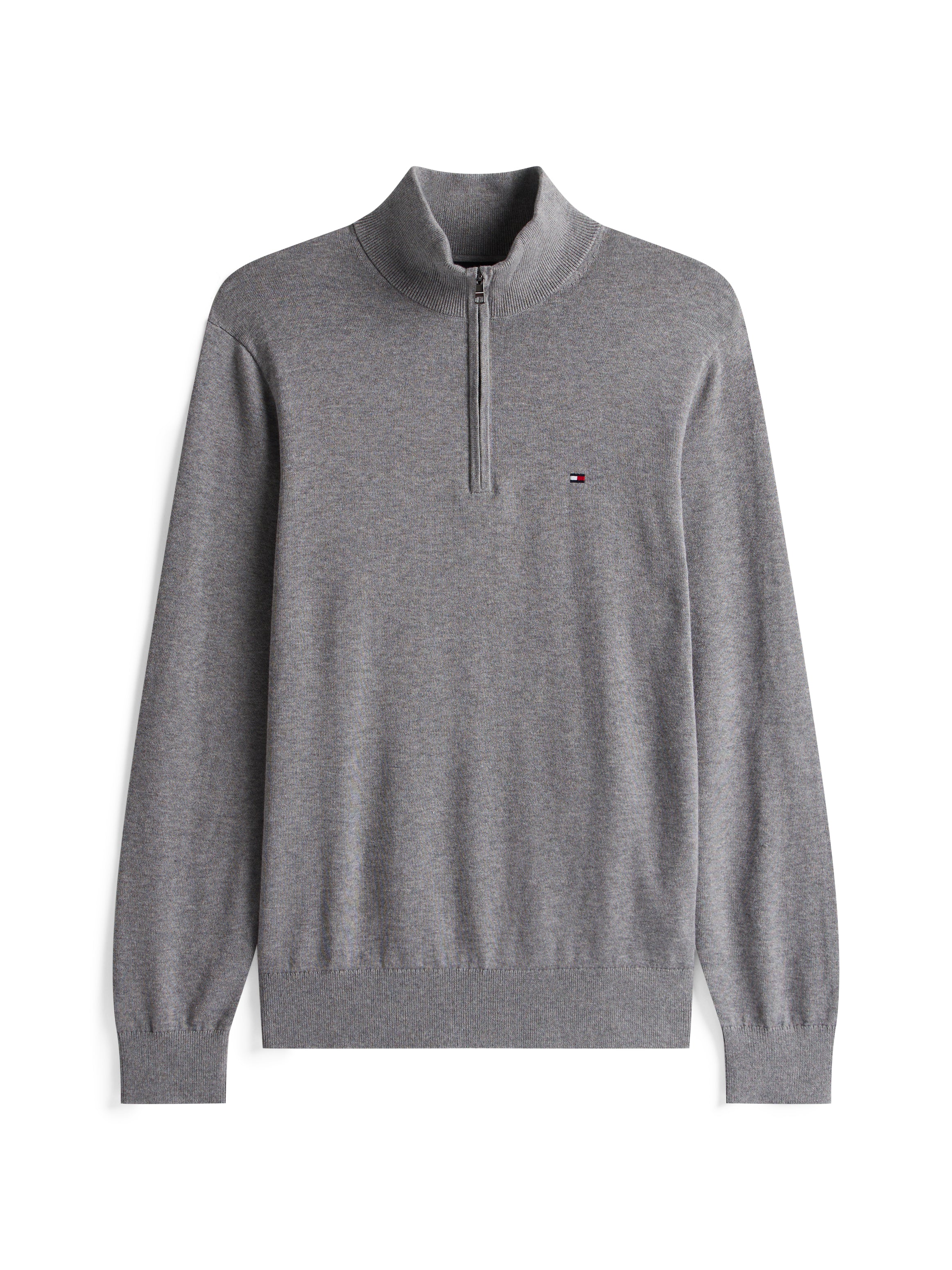 Tommy Hilfiger Essential Cotton Half-Zip Jumper