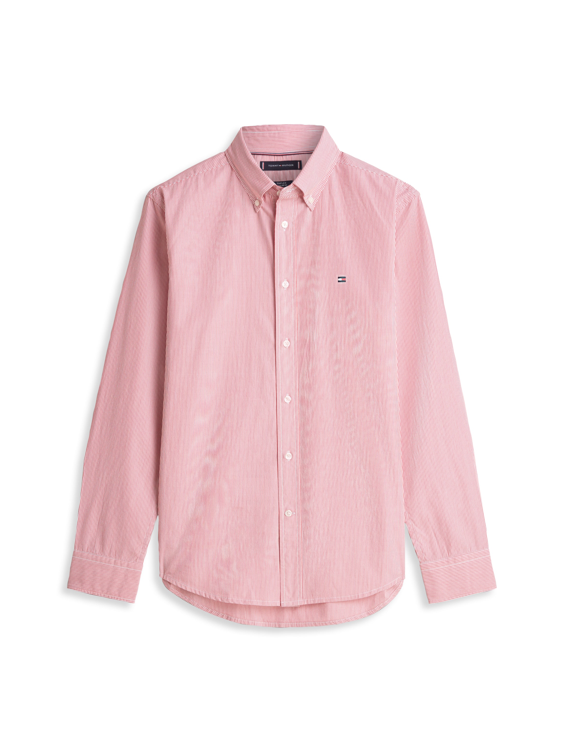 Tommy Hilfiger Core Flex Poplin Stripe Shirt