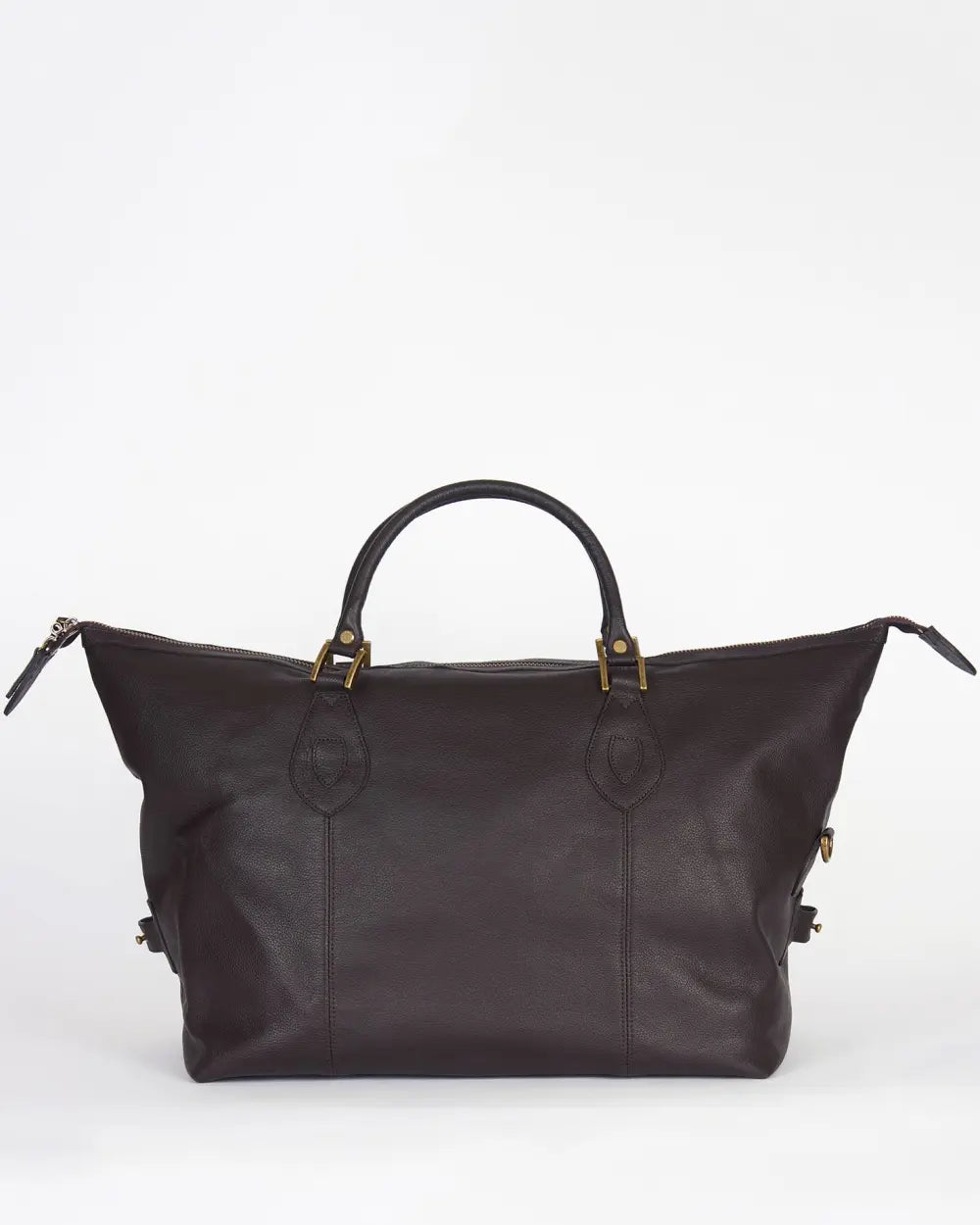 Barbour Leather Medium Travel Explorer Bag