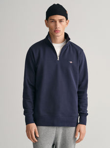 Gant Shield Half Zip Sweatshirt