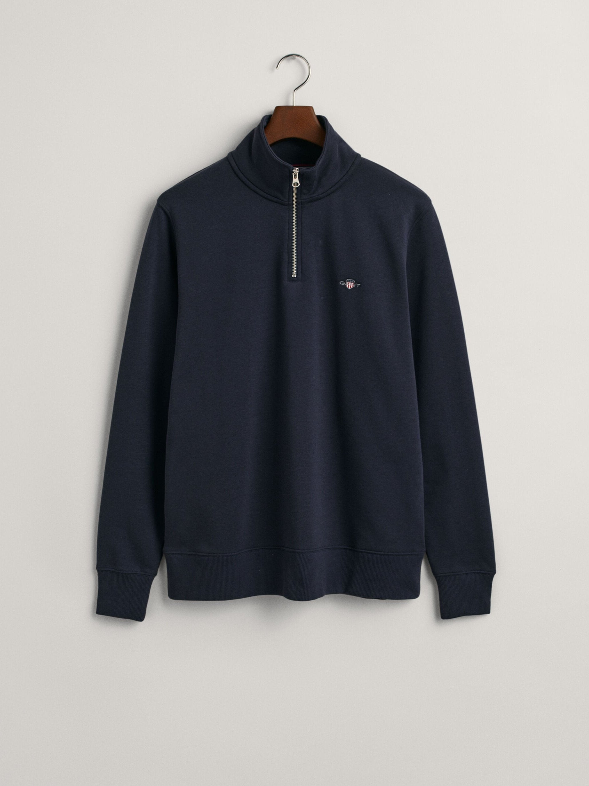 Gant Reg Shield Half Zip Sweatshirt