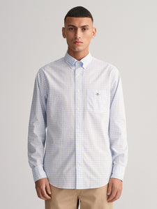 Gant Regular Poplin Gingham Shirt