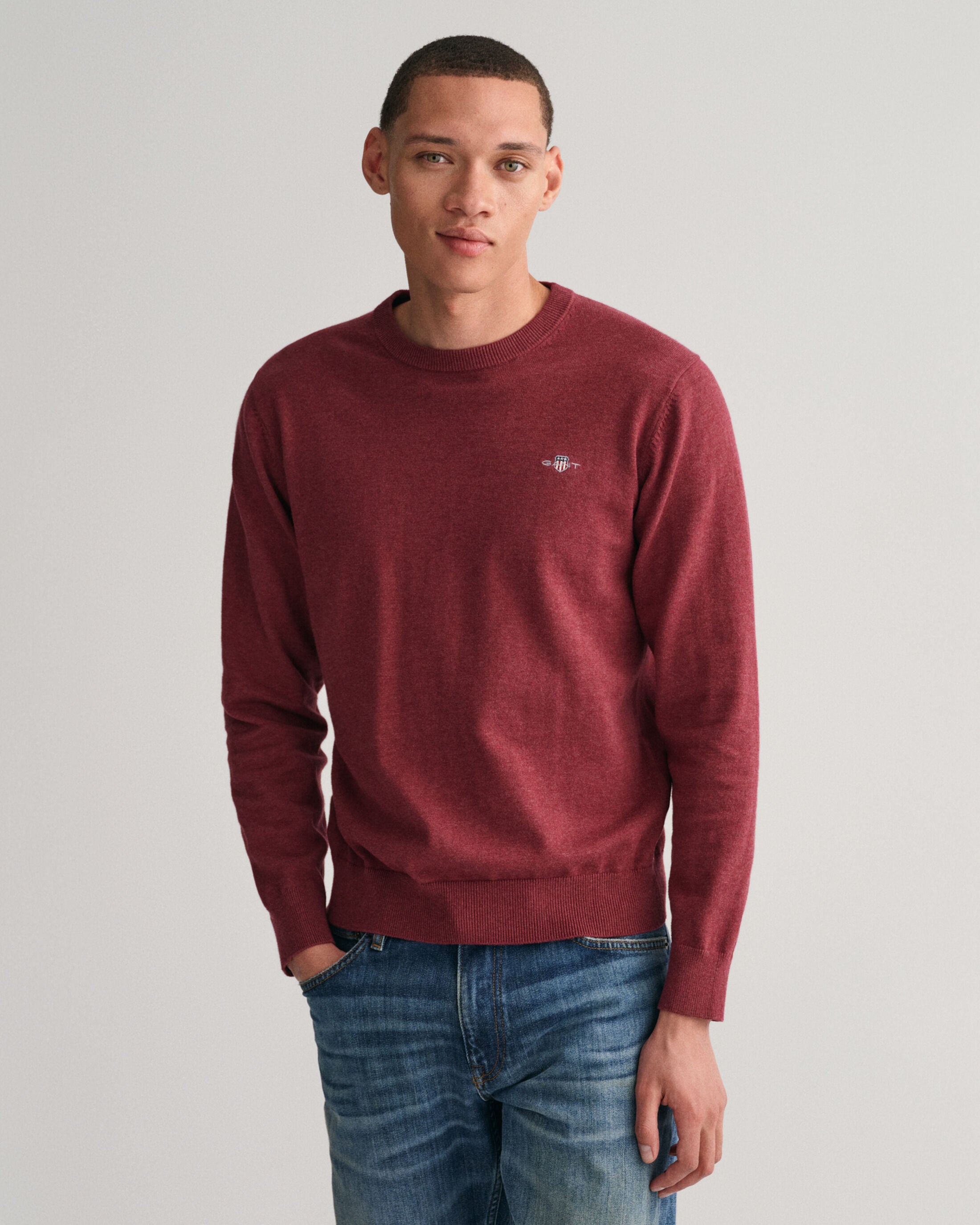 Gant Classic Cotton Crew Neck