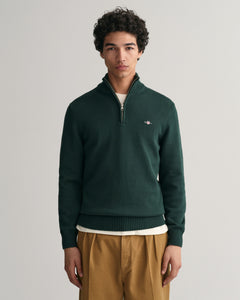 Gant Casual Cotton Half Zip Sweater