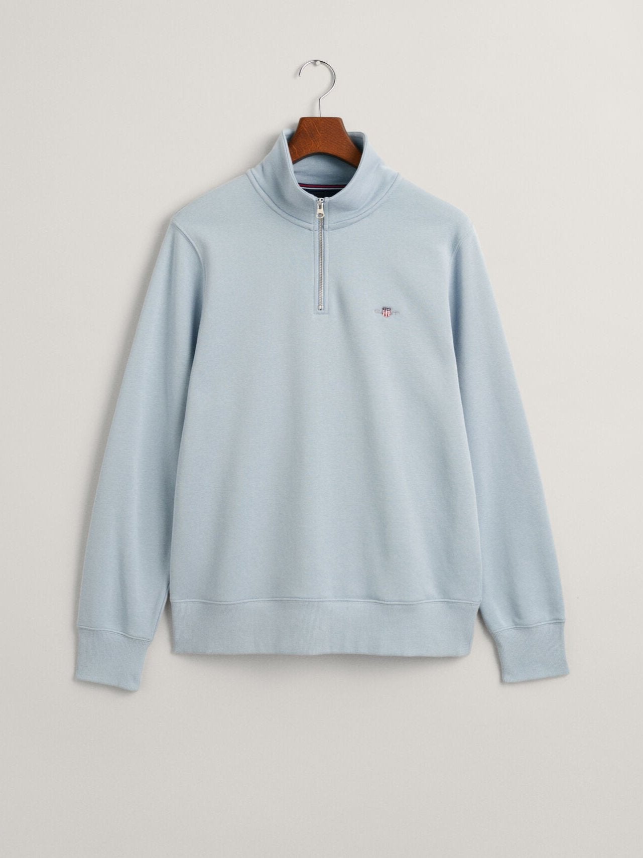 Gant Reg Shield Half Zip Sweatshirt