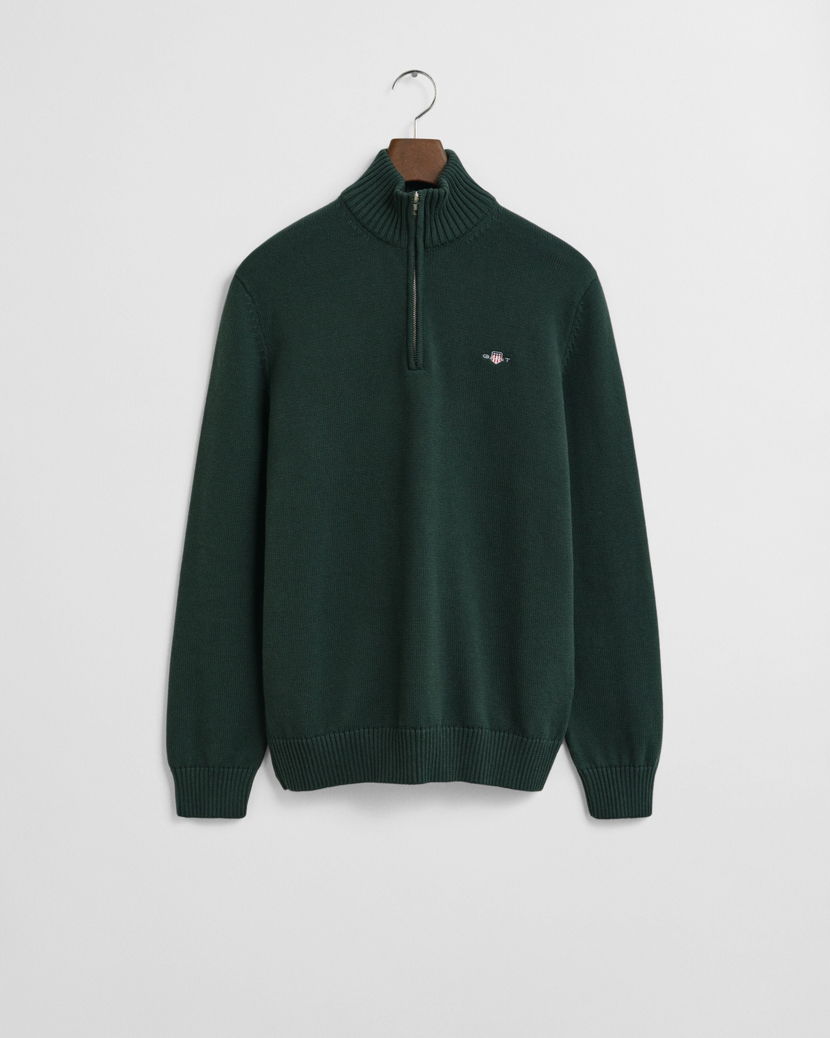 Gant Casual Cotton Half Zip Sweater