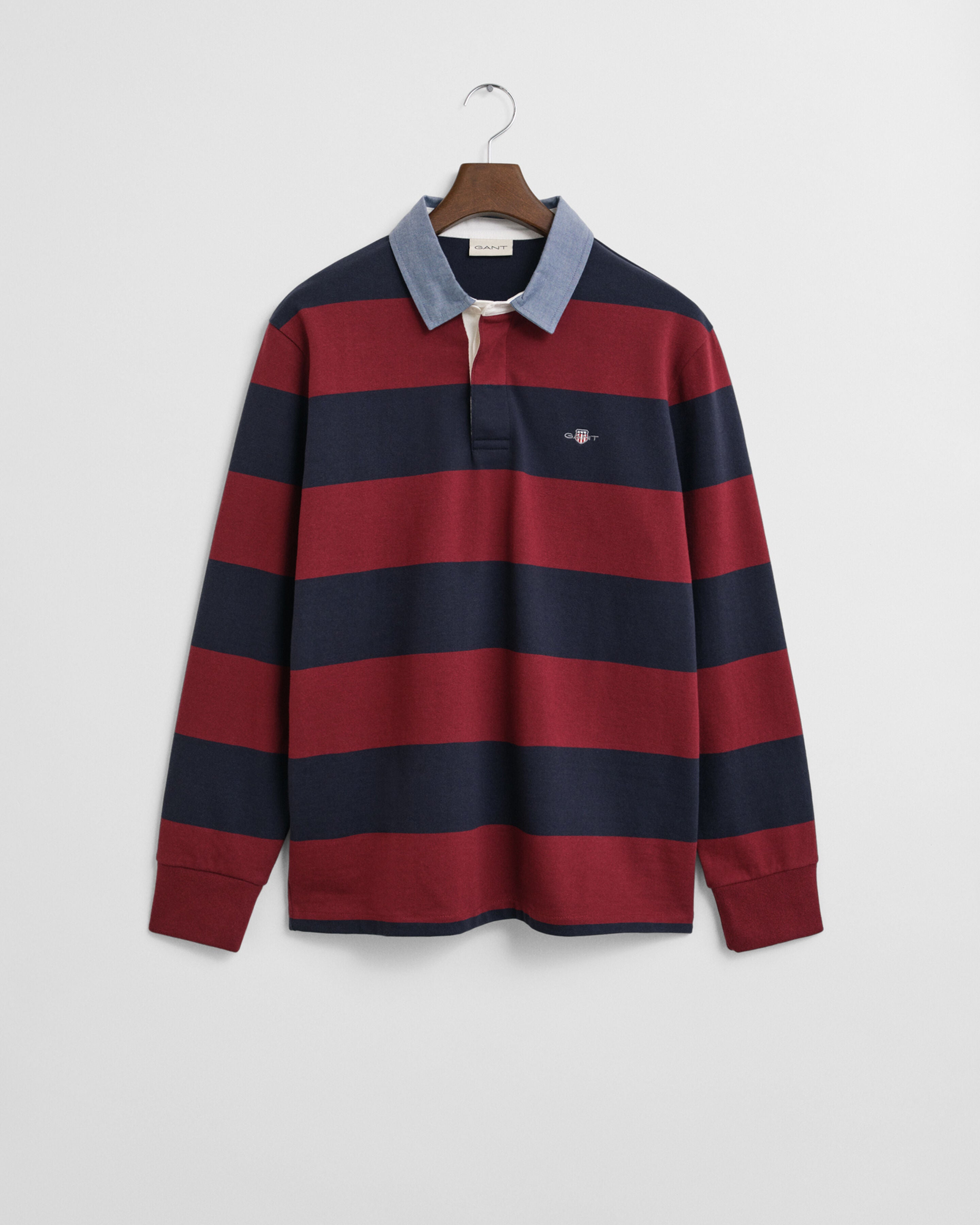 Gant Chambray Stripe Heavy Rugger
