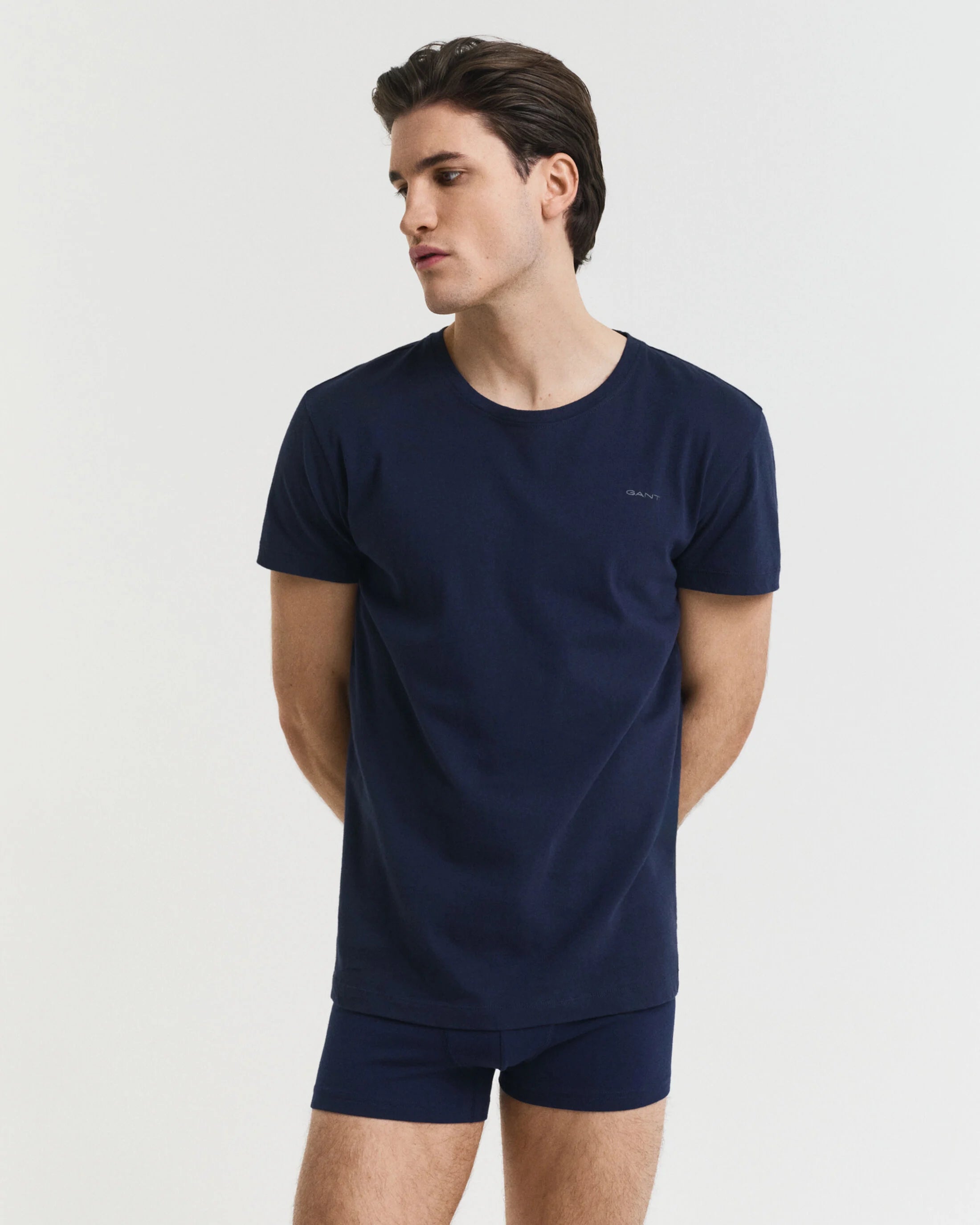 Gant Crew Neck T Shirt 2PK
