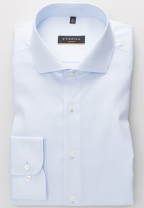 Eterna Slim Fit Shirt Blue 1100/10