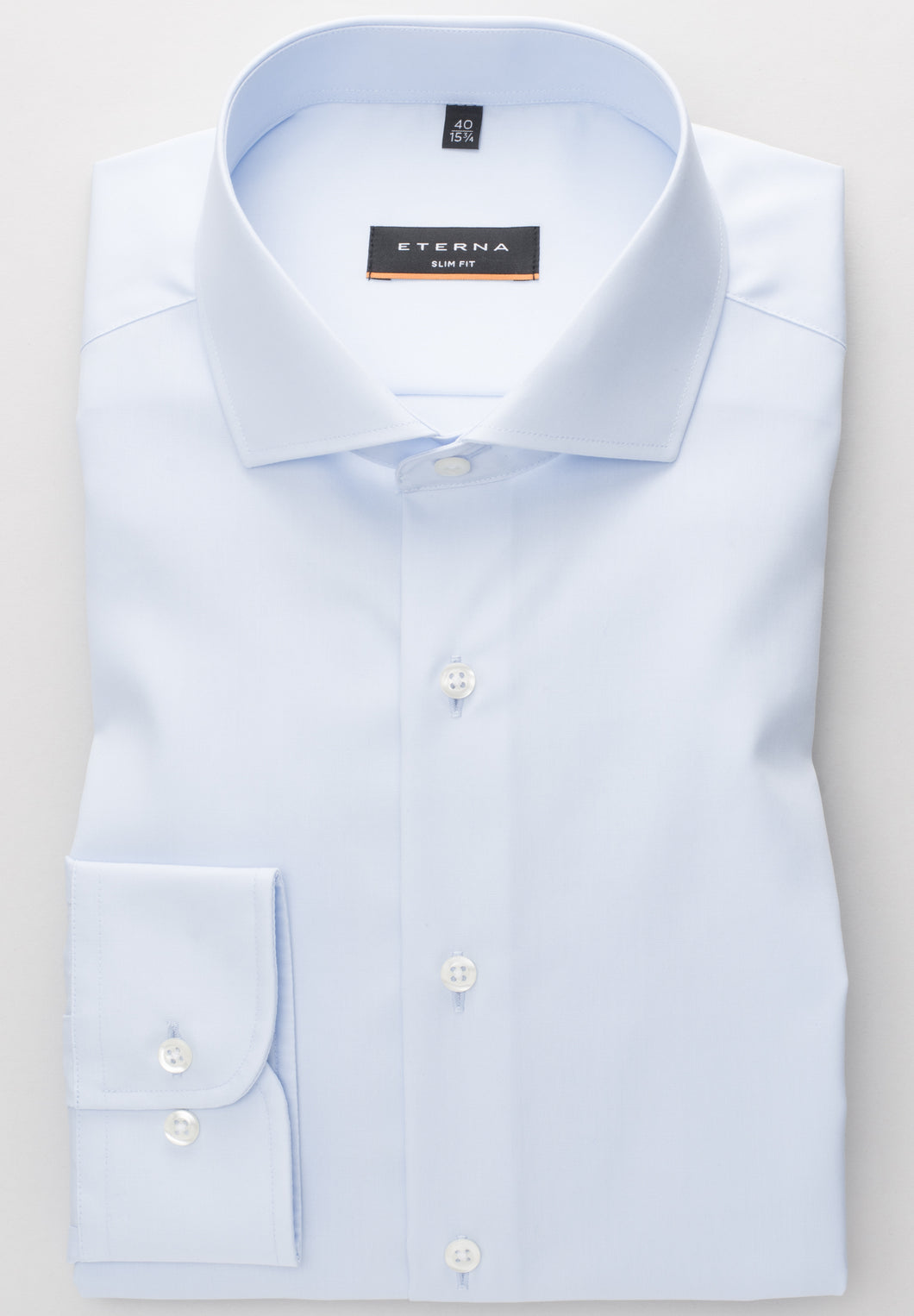 Eterna Slim Fit Shirt Blue 1100/10