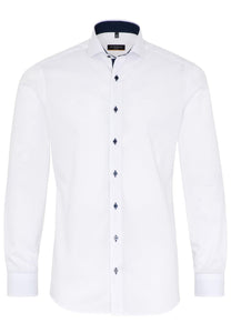 Eterna Slim Fit Shirt White 8100/00 - JR MCMAHON EXCLUSIVE MENSWEAR