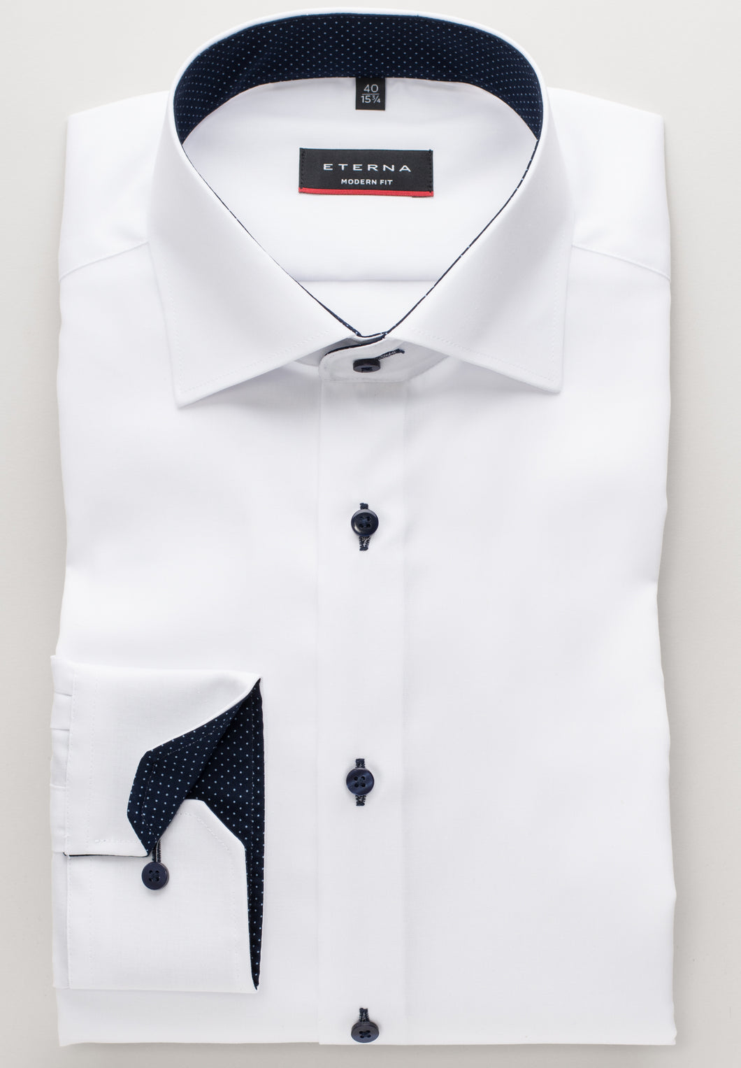 Eterna Modern Fit Shirt White 8100/00