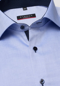 Eterna Modern Fit Shirt Blue 8100/12