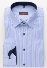 Load image into Gallery viewer, Eterna Modern Fit Shirt Blue Stripe 8992/16
